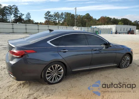 2017 Genesis G80 Base from USA, damaged, VIN KMHGN4JE5HU205637